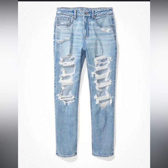 American Eagle Outfitters Denim - American Eagle Distressed Mom Jean NWT